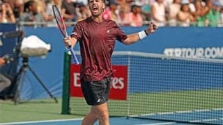  第2シードに逆転勝ちで16強 