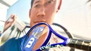 ウイルソンのNEW「ULTRA＜ウルトラ＞ V5」シリーズ発売イベントが開催。錦織圭使用モデルが試打会で人気「8の力で打ったら10で飛んでくれる」