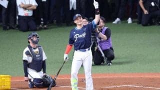 【球宴HRダービー】日本ハム清宮幸太郎が“大逆転4連発”で決勝進出「いい展開だったんじゃないですか？」新庄剛志監督もニッコリ