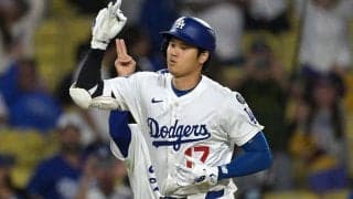 「最後までいなきゃ駄目なんだ」　大谷翔平の衝撃弾に興奮…ド軍実況が伝えた“一部始終”