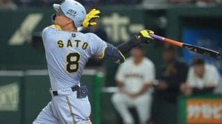 本塁打王独走の佐藤輝明、打率も射程圏　夏場の好調を維持できれば三冠王に現実味