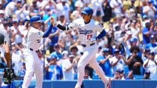 大谷翔平、“MLB史上”でぶっちぎりの快記録　ド軍2年目なのに…「440-12」の凄まじさ