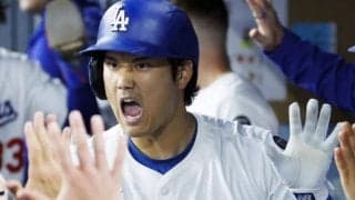 「なんというか…言葉がない」大谷翔平の“前人未到の確信弾”に敵軍解説も愕然　7戦5発を生むパワーに「全然弱点がない」