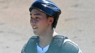 「逃げない」　4番相手に気迫の配球　酒田南・前田捕手の勝負サイン