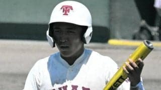 出塁率7割超　選球眼抜群の田辺・田中選手は監督の長男　自宅では…