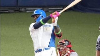 「あなたはスーパーバッター」本塁打リーグトップの日本ハム・レイエスがSB28歳外野手に示した＂敬意＂　「鷹ファンやけど、めっちゃ好きになったわ」