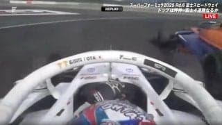 「当たってなかった？」ホンダvsホンダの同門バトルで“まさかの展開” 「かなり際どいところですね」捉えた接触の瞬間に反響