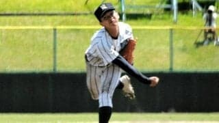 投打で活躍した開星の持田選手、甲子園に向けさらにレベルアップ誓う