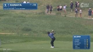 【動画】金谷拓実残り229ヤードをワンピンにピタリ！久常涼もベタピンショットを披露【3Mオープン2日目】