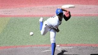 背番号1か3か「どこでもチーム勝たせる」　中央学院の三宅遼真選手