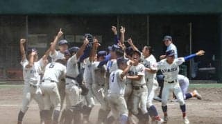 綾羽が春夏通じて初の甲子園へ　決勝で滋賀学園に雪辱果たす