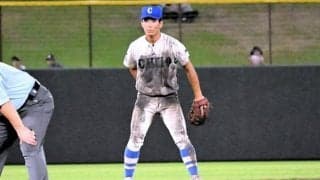 ピンチ救ったビッグプレー　初の甲子園へ王手、豊橋中央・花井選手