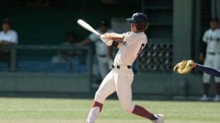 「待っていた」履正社エースの初球、狙った一打　大阪桐蔭・宮本選手