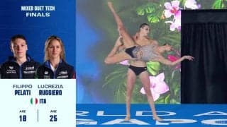 これで18歳? “レベル高過ぎ”の新エースが金メダリストと圧巻演技！高難度ハイブリッドもなんのその...「驚きをもっています」解説者も驚愕