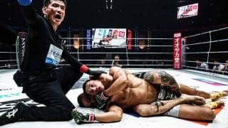 【超RIZIN.4】「爆発力が半端じゃない」安藤達也、“壮絶”な2試合連続チョーク一本勝ち　ヤン・ジヨンはタップ後に失神……衝撃のラスト「救助まで完璧」