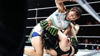 【超RIZIN.4】伊澤星花、体重超過の韓国ファイターに怒りの鉄槌から肩固めで144秒殺　「これでケリがついた」