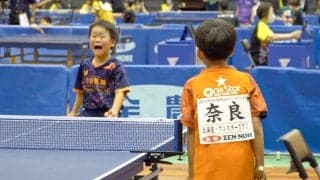 今大会最年少「5歳4ヶ月」vs 小学2年生！最後は涙を流しながら戦う..1勝1敗で予選突破！佐藤鷹飛【卓球 全農杯2025】