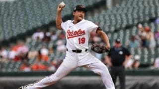 菅野智之、6回1失点で8勝目　渡米後最多タイ8K…トレード期限前最終登板か