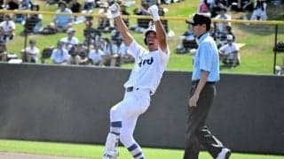 優勝導いた周到なサインプレー　豊橋中央・砂田主将の果敢な重盗