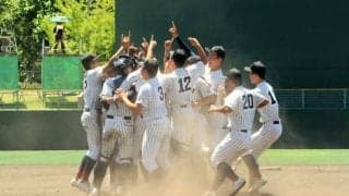 鳥取城北が2年連続の夏の甲子園へ　鳥取大会決勝で鳥取西を破る