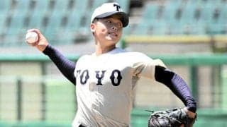 東洋大姫路・木下鷹大投手が粘って完投　選抜大会の悔しさ生かす