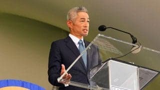現役時代から「別人みたい」　イチローの隣で笑顔…日本でもお馴染みの左腕にファン驚愕