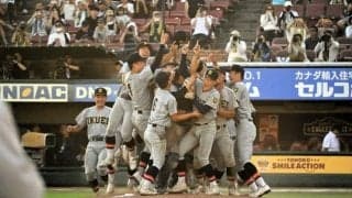 仙台育英、甲子園へ　佐々木主将「1点を守り勝つ戦いしたい」