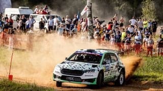 WRCエストニアの「FORUM8 WRC2 Most Stage Wins Award」は母国ラウンドを制したロベルト・ビルベス／ヤッコ・ビッロ組が受賞