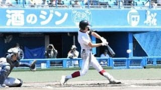 松山商の安永弦生主将「後悔はない」　十回に一時勝ち越しの適時打