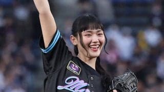 超人気アイドルは「美人で礼儀正しい」　豪快始球式の舞台裏…ファン感動「惚れない人いない」
