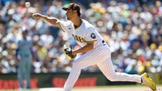 ダルビッシュ“闘志”「日本の皆さんはド軍」　歴代トップ204勝…初勝利に安堵