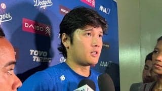 大谷翔平、体調不良明かす「脱水気味だった」　痙攣は右臀部…初回に異変も「騙し騙し」