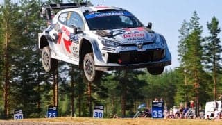 WRCフィンランド：シェイクダウンはトヨタの勝田貴元がトップタイムをマーク