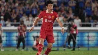 遠藤航らリバプールの｢ビートルズ来日オマージュ｣にファン興奮！｢めちゃくちゃ似合ってる｣｢この法被欲しいなぁ｣の声