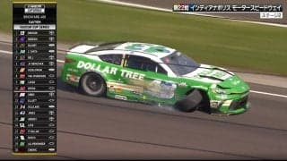 「そんなことあるんですね」タイヤを引き摺ったまま走行→衝撃トラブルが発覚「タイヤが残っている。珍しい」レース中の一幕に放送席騒然