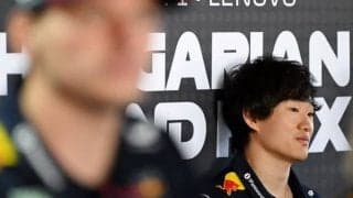 「僕らの比較はフェアじゃない」角田裕毅がフェルスタッペンとの“比較論”に本音吐露「同じマシンを手に入れるまで出来ない」