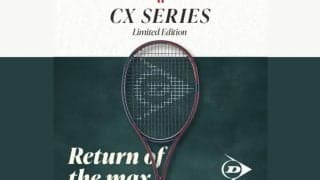 ダンロップ テニスラケット「CX」・「LX」シリーズ 数量限定デザインを新発売～伝統と革新が融合した「CX」、静かに煌めく存在感を演出する「LX」～