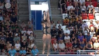 「1人で飛んでいると思っているんじゃないですか？」世界水泳・飛込 メキシコ14歳の双子姉妹、動きから笑顔まで完全シンクロの演技に称賛続々