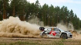 WRCフィンランド：競技2日目を終えてカッレ・ロバンペラが総合首位、勝田貴元は僅差の4番手