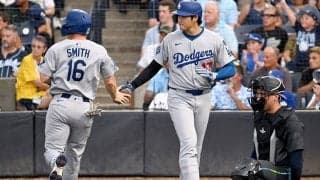 大谷翔平が接近…敵軍ファンの女性がまさかの行動　LA記者注目、中継映像が捉えた光景