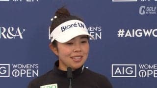 山下美夢有が単独首位「7つ伸ばすことができて良かった」　FWキープ率とパーオン率が鍵