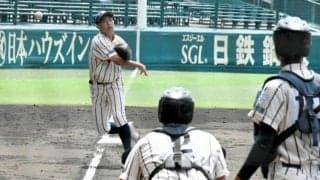 甲子園のマウンドや打席の感触、入念に確認　東大阪大柏原が公式練習