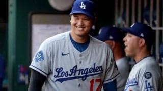 あまりにも“巨大”な大谷翔平に「そんなのあるんですか？」現地記者も驚愕　ファンも唖然「オリジナルで作ったんだろうか？？」