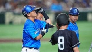 DeNA蝦名、初回に死球受け守らず交代　140キロが左膝付近を直撃…2試合連続で球場騒然