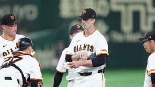 巨人グリフィン、初回まさかの3失点　守備にも“乱れ”…失策記録ゼロもポロポロ