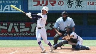 甲子園決勝で最後の打者に　関東第一・坂本が己に課す積極スイング