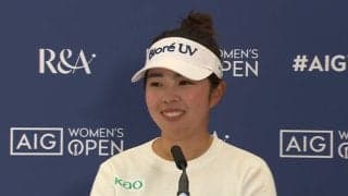 山下美夢有「目の前の一打に集中して精一杯頑張りたい」　メジャー初Vを目指し単独首位で最終日へ