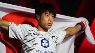 【UFC】完勝した平良達郎、バックステージで見せた“涙”が話題に……松根代表が激励「中村倫也と一緒に日本人の強さを示した」