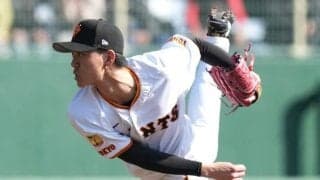 巨人の育成20歳は「近未来エース」　光る“1.29”に高まる期待「来年開幕ローテ」
