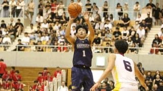 北陸学院・小野蓮太…主将として、シューターとして更なる高みへ